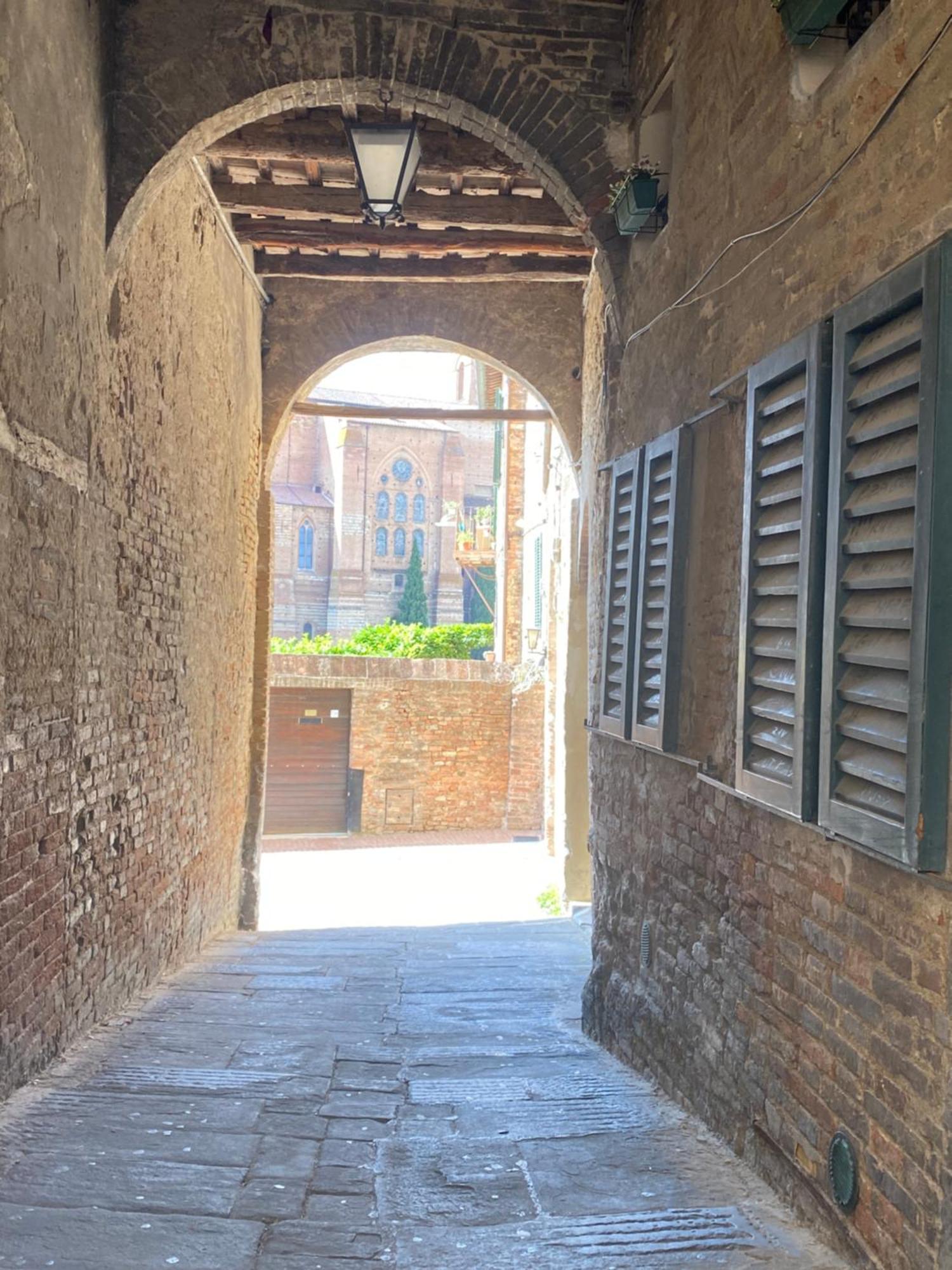Loft Vicolo Di Vallepiatta 2 Min Piazza Del Campo Con Parcheggio Siena Buitenkant foto